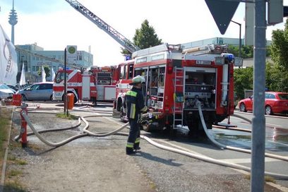 Foto eines Feuerwehreinsatzes (Foto: André Deco)