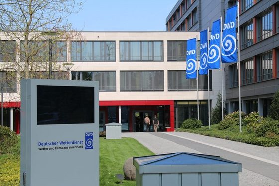 Außenaufnahme der DWD-Zentrale in Offenbach (Foto: Deutscher Wetterdienst)