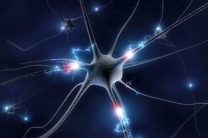 Darstellung einer Nervenzelle