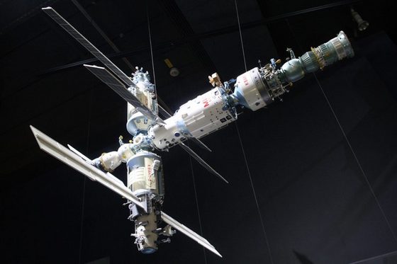 Ein Raumfahrt-Exponat im Deutschen Museum München. Foto: Gerhard Blank