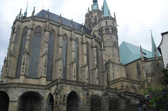 Der Dom in Erfurt.