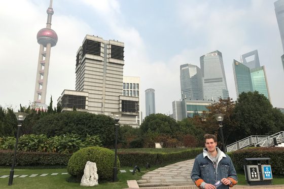 Tim Gevers in Shanghai